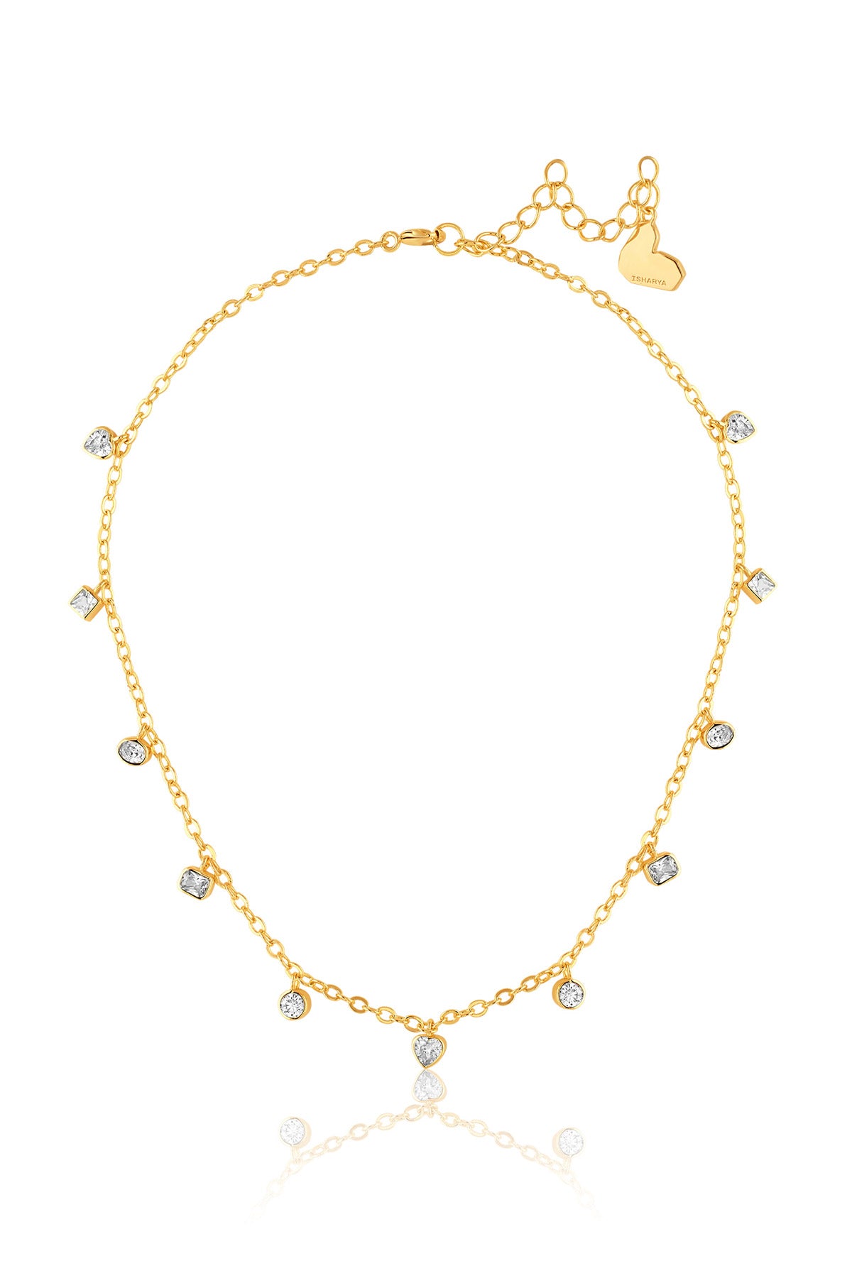 Isharya Celestial Charm Chain In 18kt Gold Plated indian designer wear online shopping melange singapore 