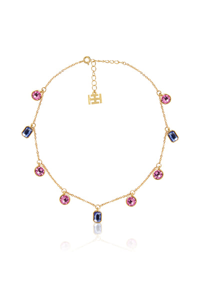 Isharya Charm Me Choker In 18kt Gold Plated indian designer wear online shopping melange singapore