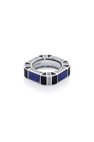 Isharya Digital Blue CZ Ring indian designer wear online shopping melange singapore