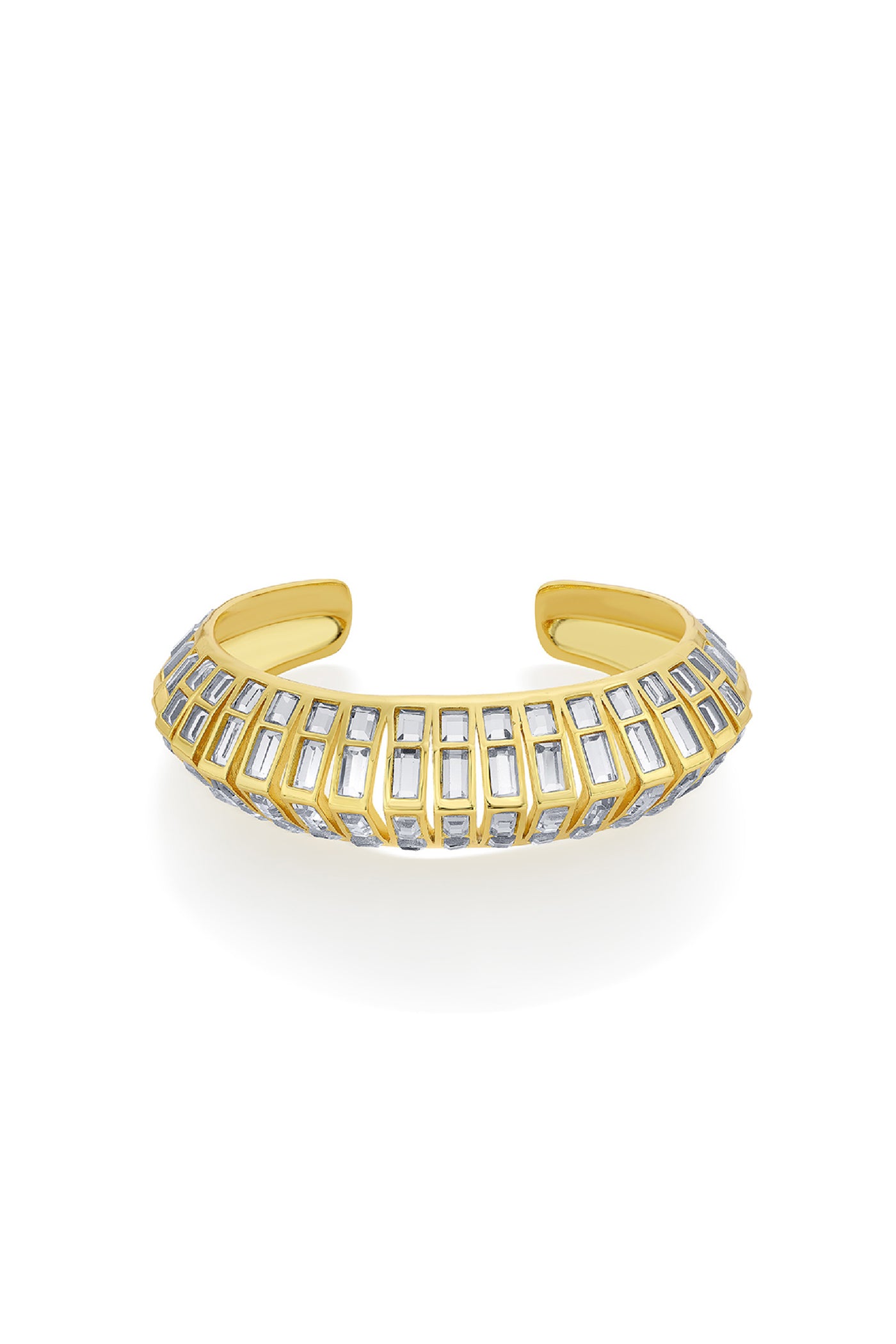 Isharya Disco Mirror Rib Wristwear indian designer wear online shopping melange singapore