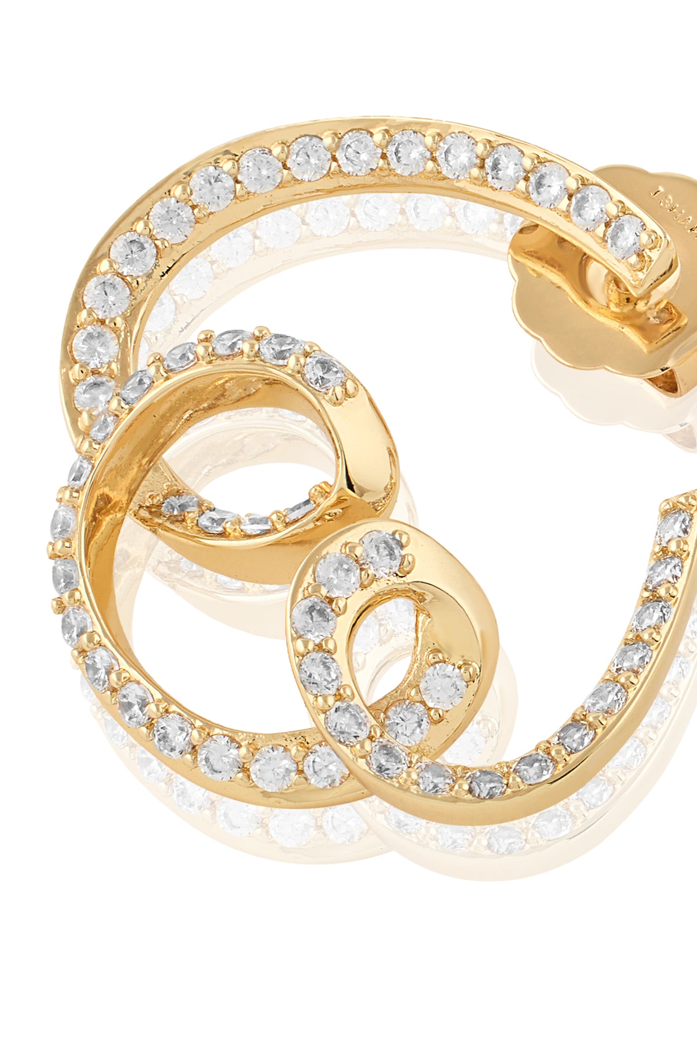 Isharya Disco Reverie Earrings 18Kt Gold Plated indian designer wear online shopping melange singapore
