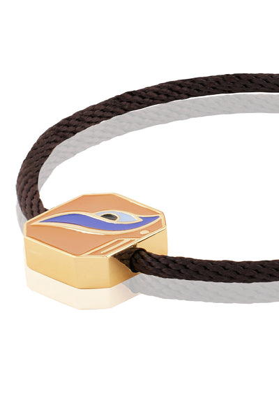 Isharya Divine Eye Rakhi Bracelet In 18kt Gold Plated indian designer wear online shopping melange singapore 