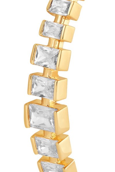 Isharya Divine Radiance Cuff In 18kt Gold Plated indian designer wear online shopping melange singapore 
