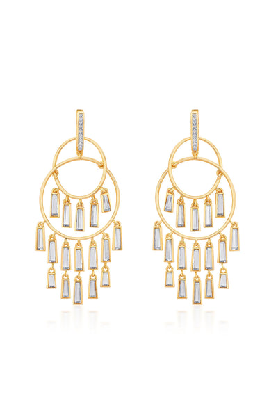 Isharya Fête Chandelier Earrings jewellery indian designer wear online shopping melange singapore