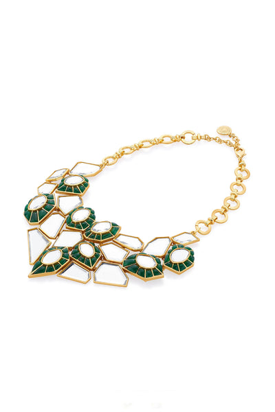 Isharya Fiesta Statement Necklace jewellery indian designer wear online shopping melange singapore