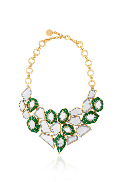 Isharya Fiesta Statement Necklace jewellery indian designer wear online shopping melange singapore