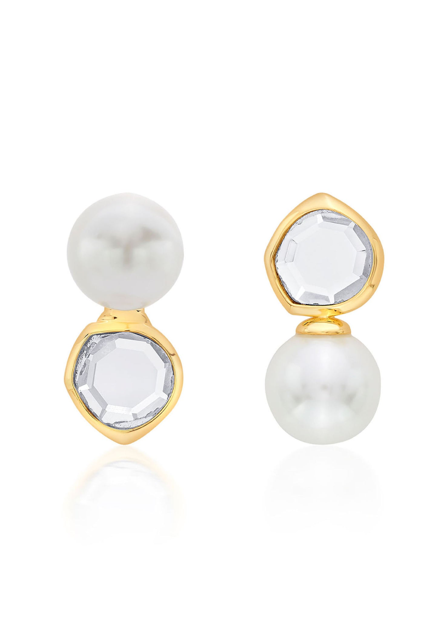 Isharya Flash Mismatched Earrings jewellery indian designer wear online shopping melange singapore