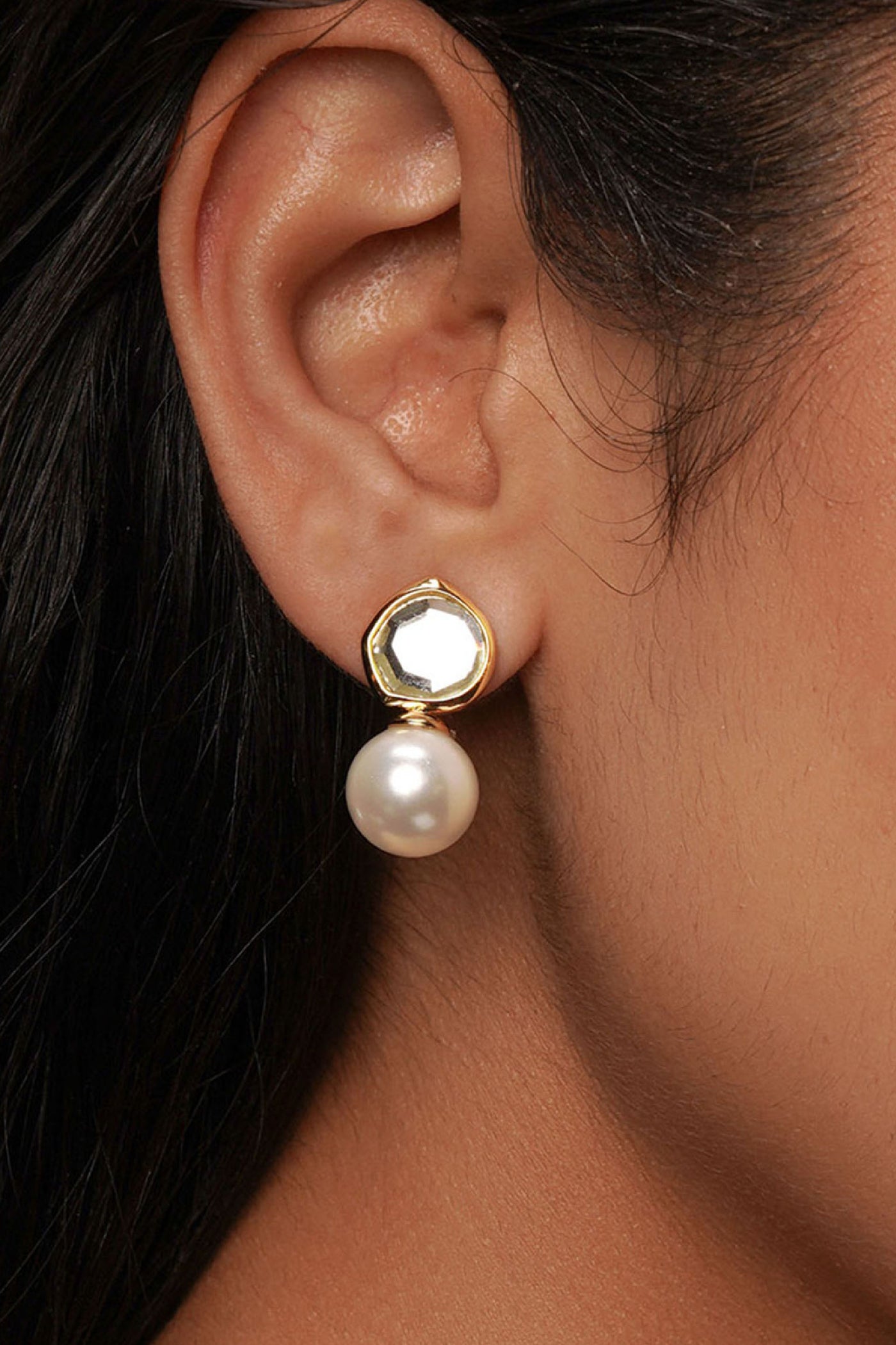 Isharya Flash Mismatched Earrings jewellery indian designer wear online shopping melange singapore