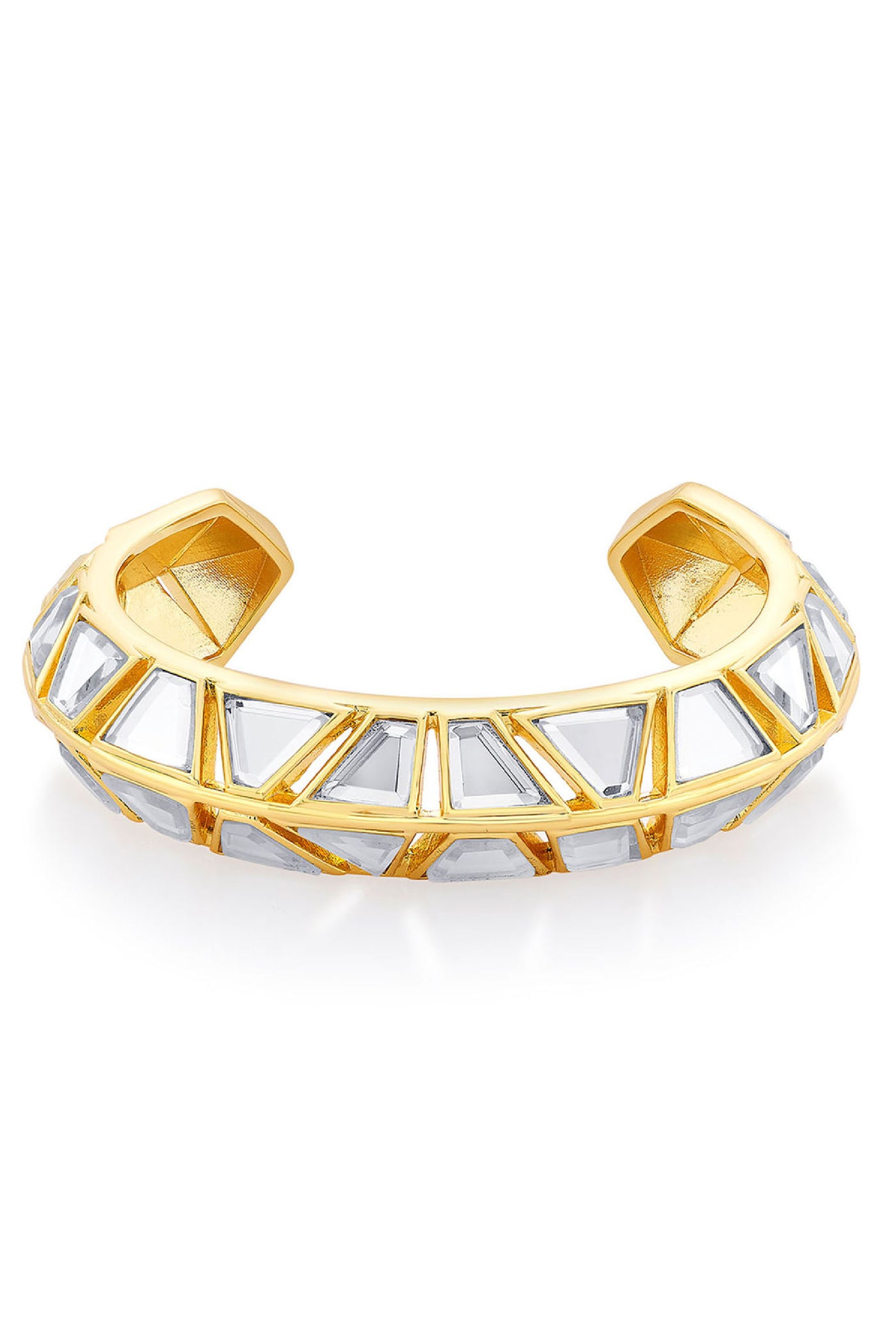 Isharya Glimmer Mirror Cuff jewellery indian designer wear online shopping melange singapore