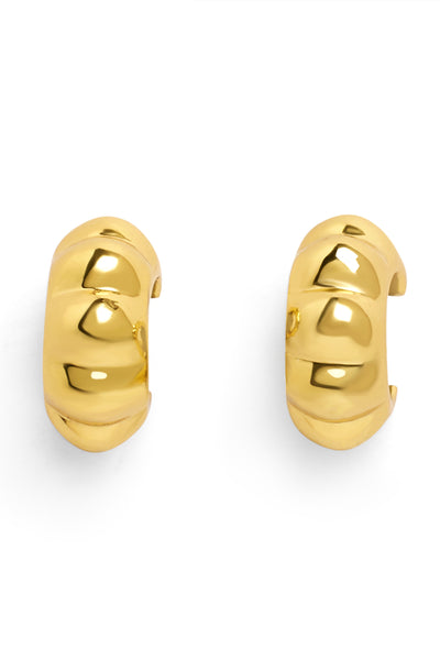 Isharya Gold Melon Ear Cuff In 18kt Gold Plated indian designer wear online shopping melange singapore