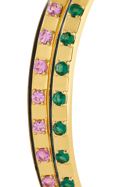 Isharya Karma Clash Cuff In 18kt Gold Plated indian designer wear online shopping melange singapore 
