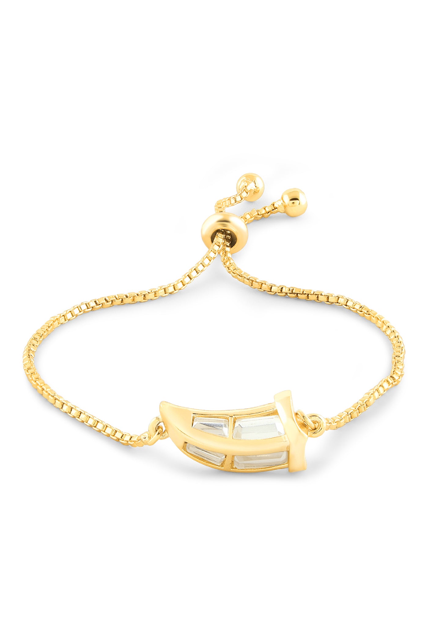 Isharya Lumen Bracelet In 18Kt Gold Plated indian designer wear online shopping melange singapore
