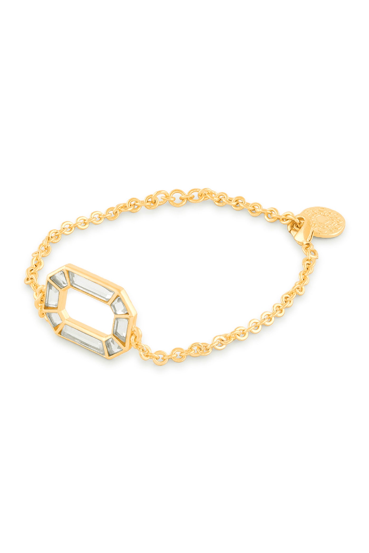 Isharya Lumen Chain Link Bracelet In 18Kt Gold Plated indian designer wear online shopping melange singapore