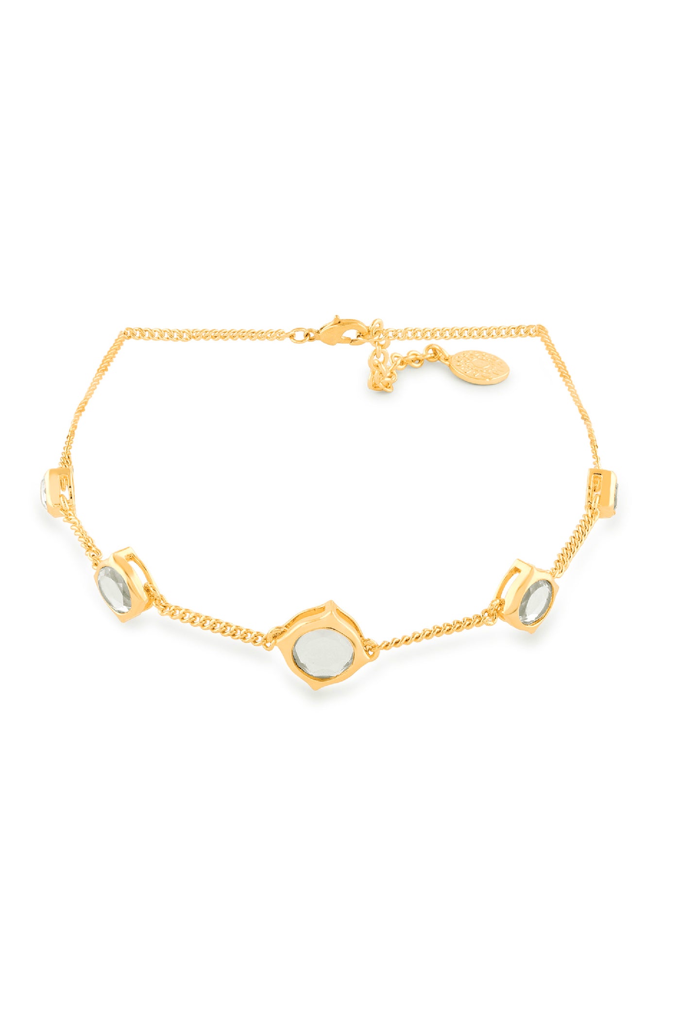 Isharya Lumen Essential Necklace In 18Kt Gold Plated indian designer wear online shopping melange singapore