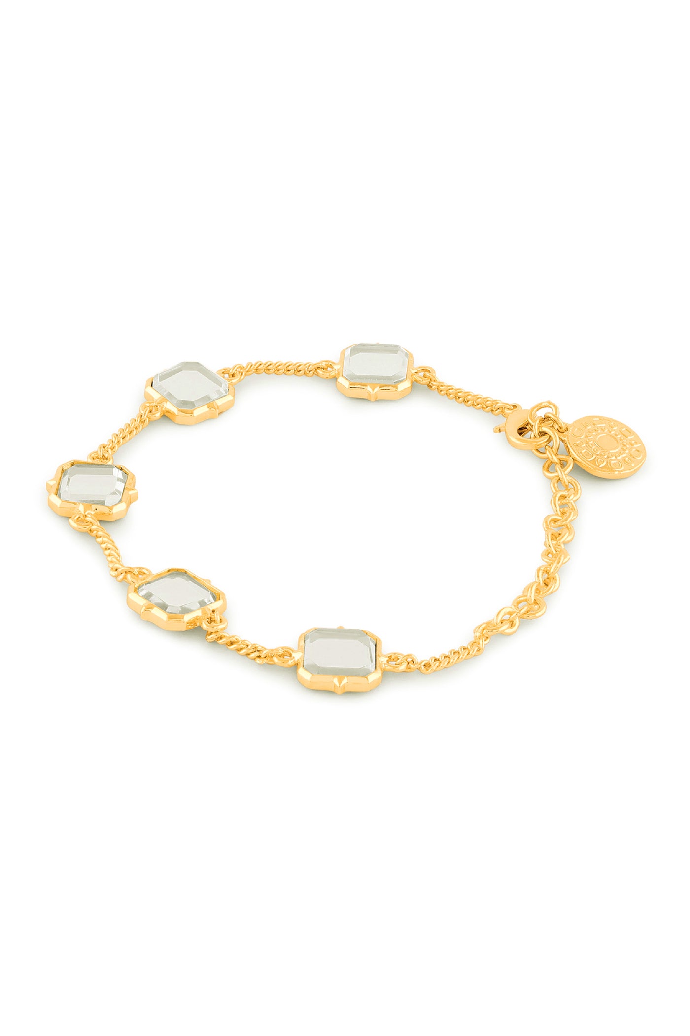 Isharya Lumen Petit Bracelet In 18Kt Gold Plated indian designer wear online shopping melange singapore