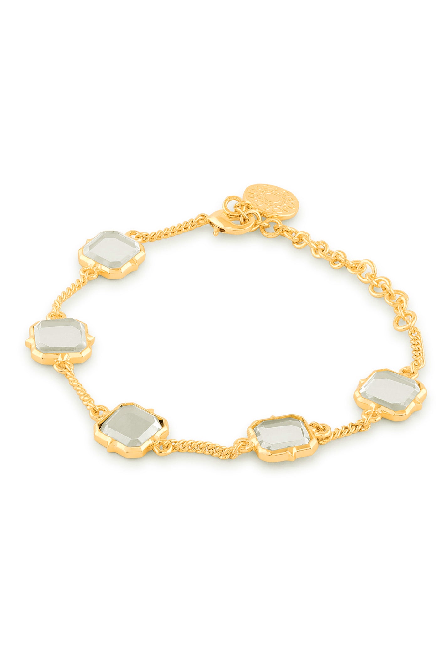 Isharya Lumen Petit Bracelet In 18Kt Gold Plated indian designer wear online shopping melange singapore