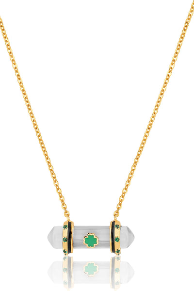 Isharya Lunar Light Necklace  In 18kt Gold Plated indian designer wear online shopping melange singapore 