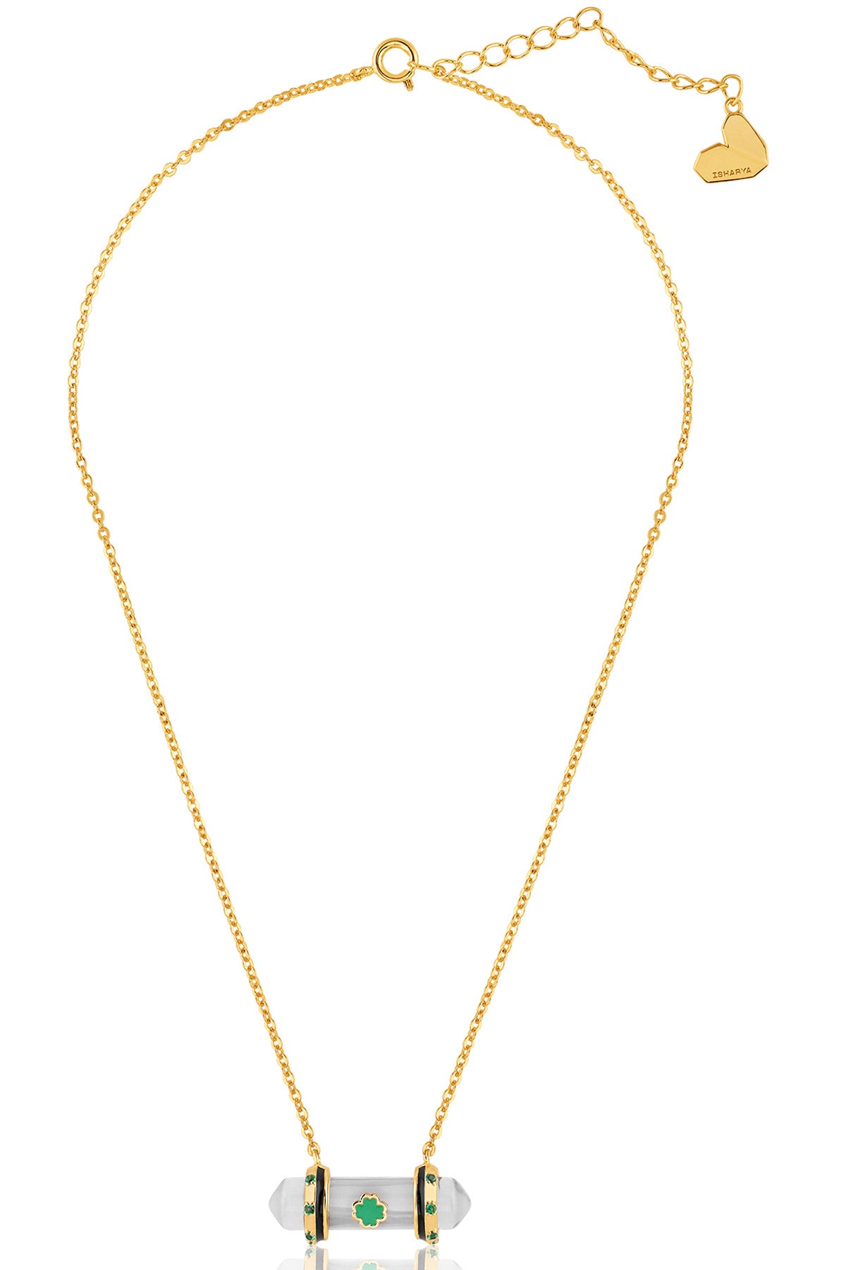 Isharya Lunar Light Necklace  In 18kt Gold Plated indian designer wear online shopping melange singapore 