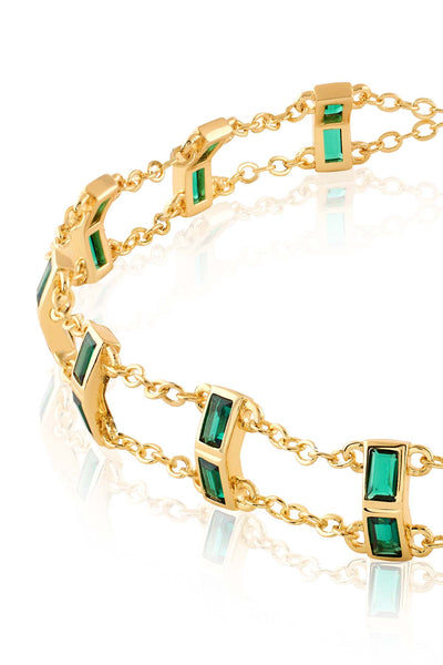 Isharya Lush Dreams Choker Necklace In 18Kt Gold Plated indian designer wear online shopping melange singapore 