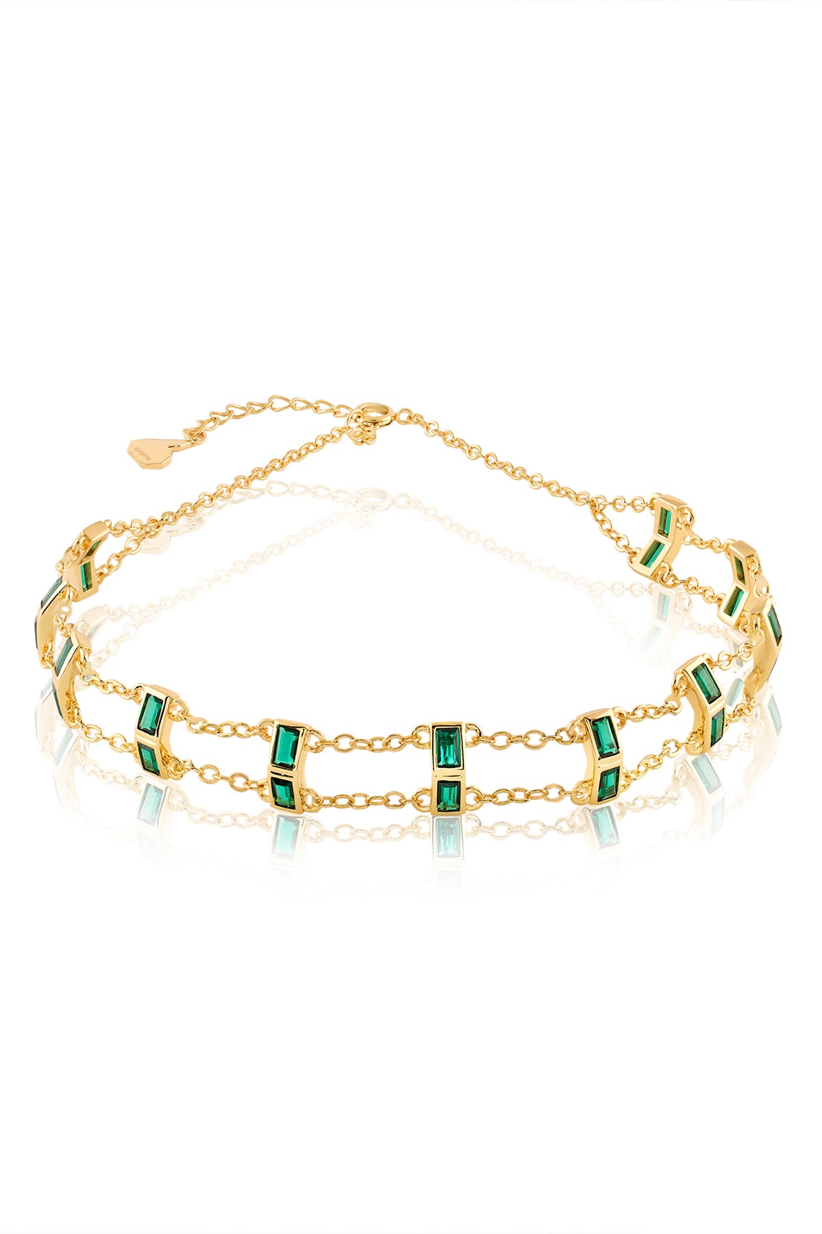 Isharya Lush Dreams Choker Necklace In 18Kt Gold Plated indian designer wear online shopping melange singapore 