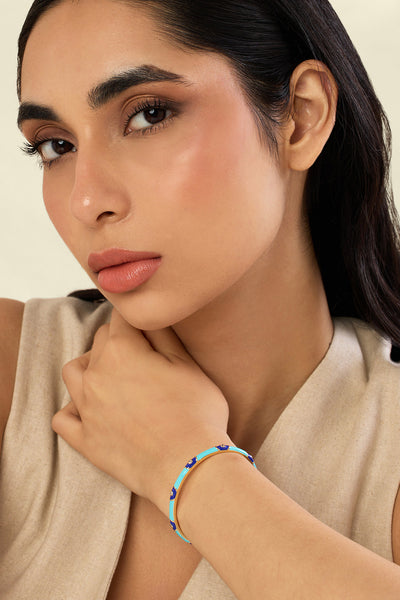 Isharya Mystic Guard Cuff  In 18kt Gold Plated indian designer wear online shopping melange singapore 