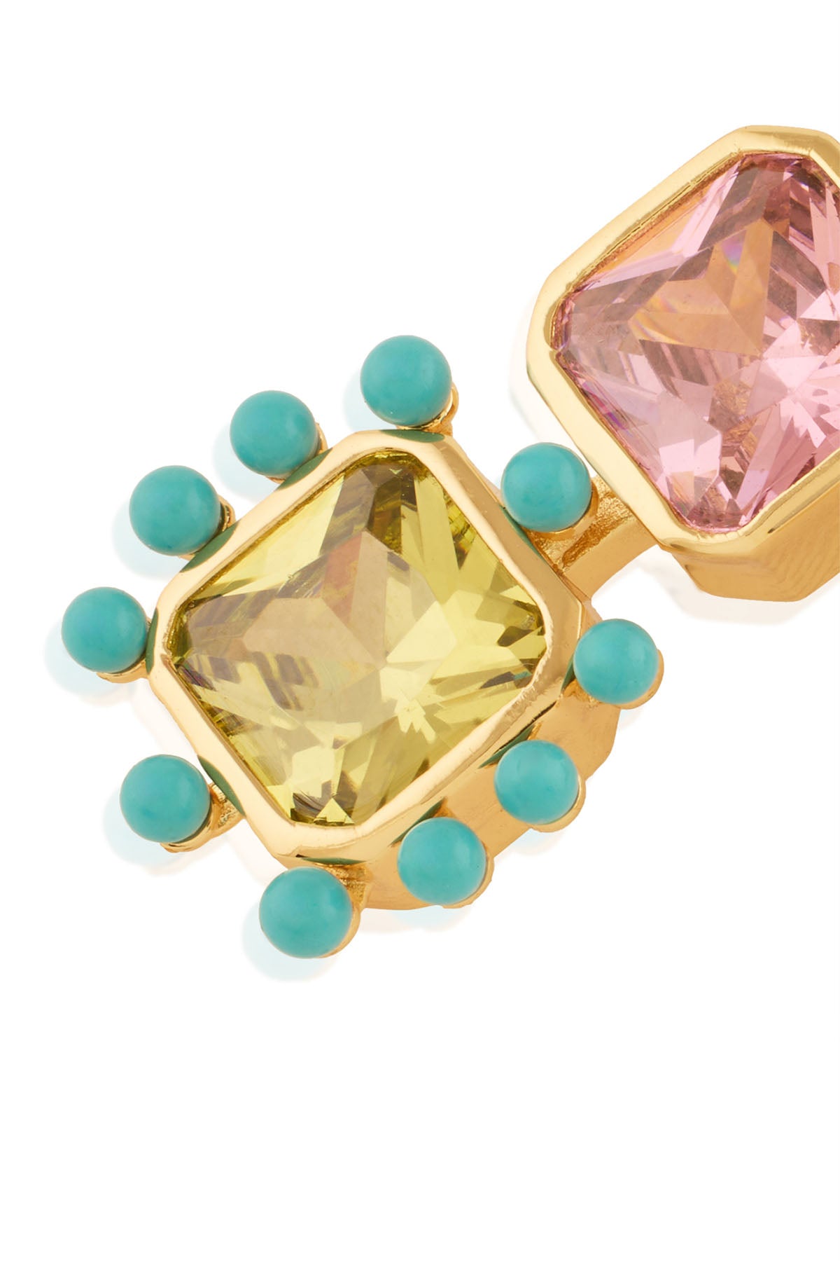 Isharya Neon Candy Earrings In 18Kt Gold Plated indian designer wear online shopping melange singapore 
