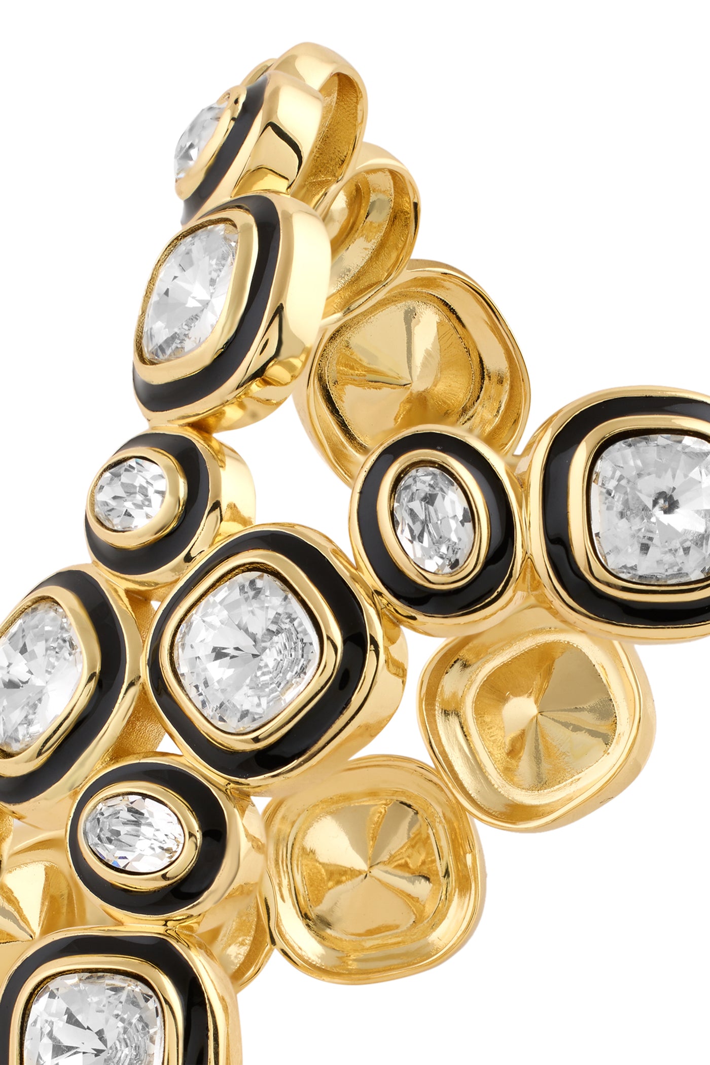 Isharya Oceanus Back Open Cuff 18Kt Gold Plated indian designer wear online shopping melange singapore