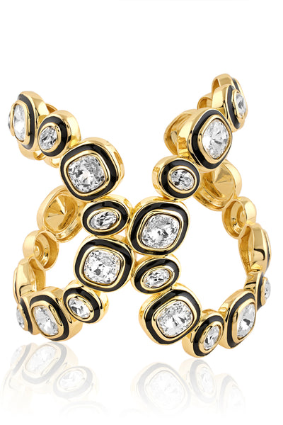 Isharya Oceanus Back Open Cuff 18Kt Gold Plated indian designer wear online shopping melange singapore