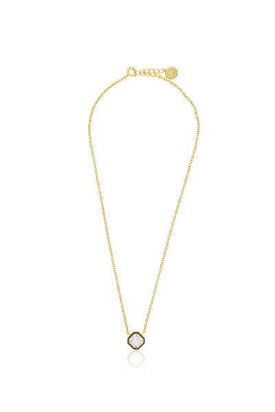 Isharya Optic Chain Link Long Necklace indian designer wear online shopping melange singapore