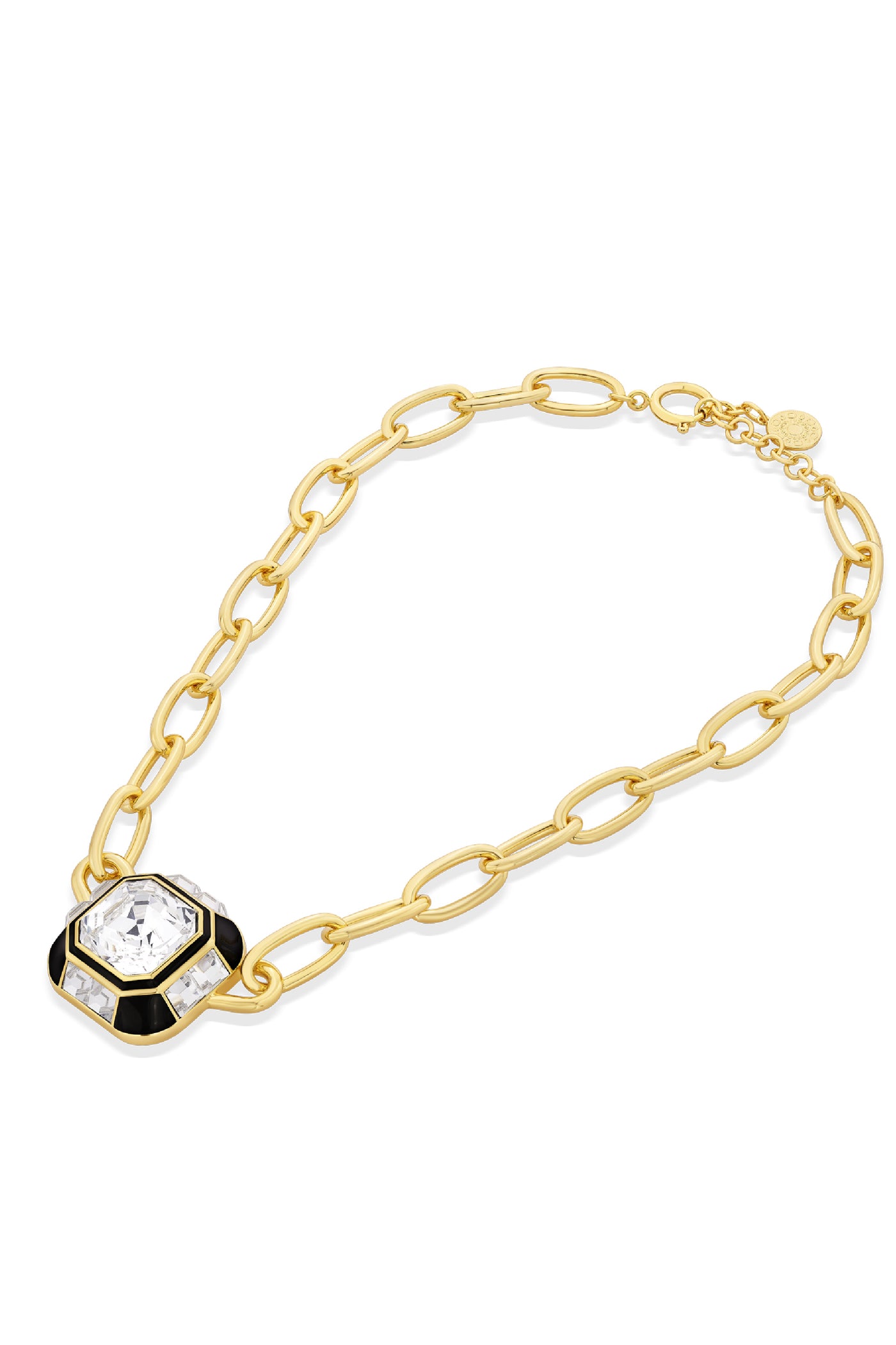 Isharya Optic Chain Link Necklace indian designer wear online shopping melange singapore