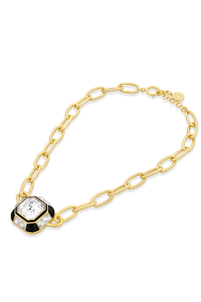 Isharya Optic Chain Link Necklace indian designer wear online shopping melange singapore