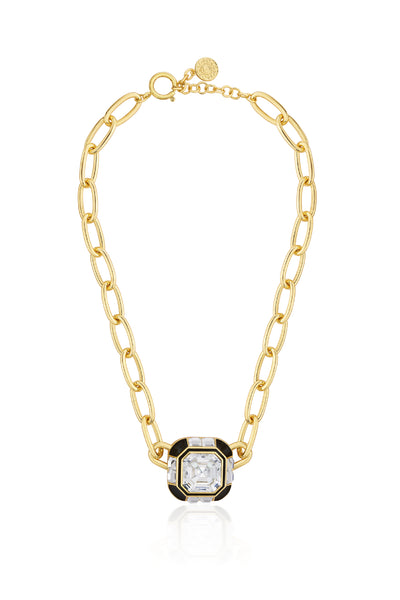 Isharya Optic Chain Link Necklace indian designer wear online shopping melange singapore