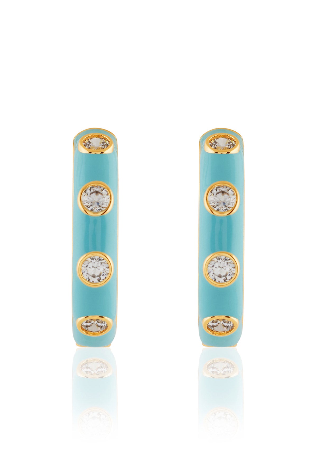 Isharya Serenity Huggies In 18kt Gold Plated indian designer wear online shopping melange singapore 