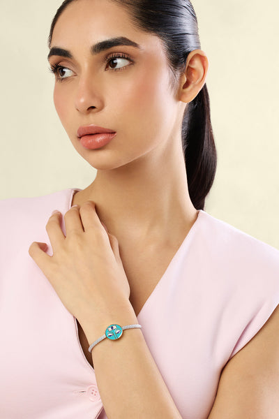 Isharya Shivaay Rakhi Bracelet In 18kt Gold Plated indian designer wear online shopping melange singapore 