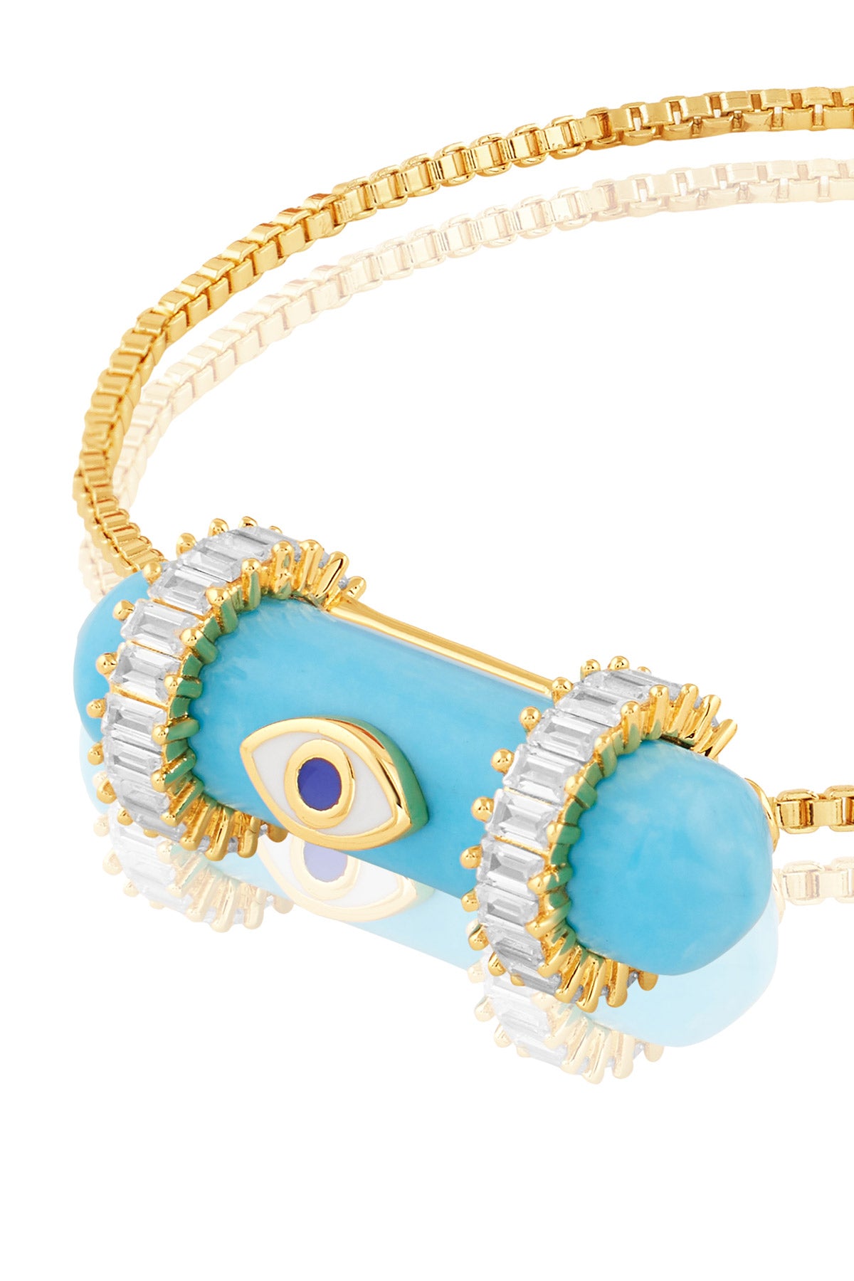 Isharya Skyshield Bracelet In 18kt Gold Plated indian designer wear online shopping melange singapore 