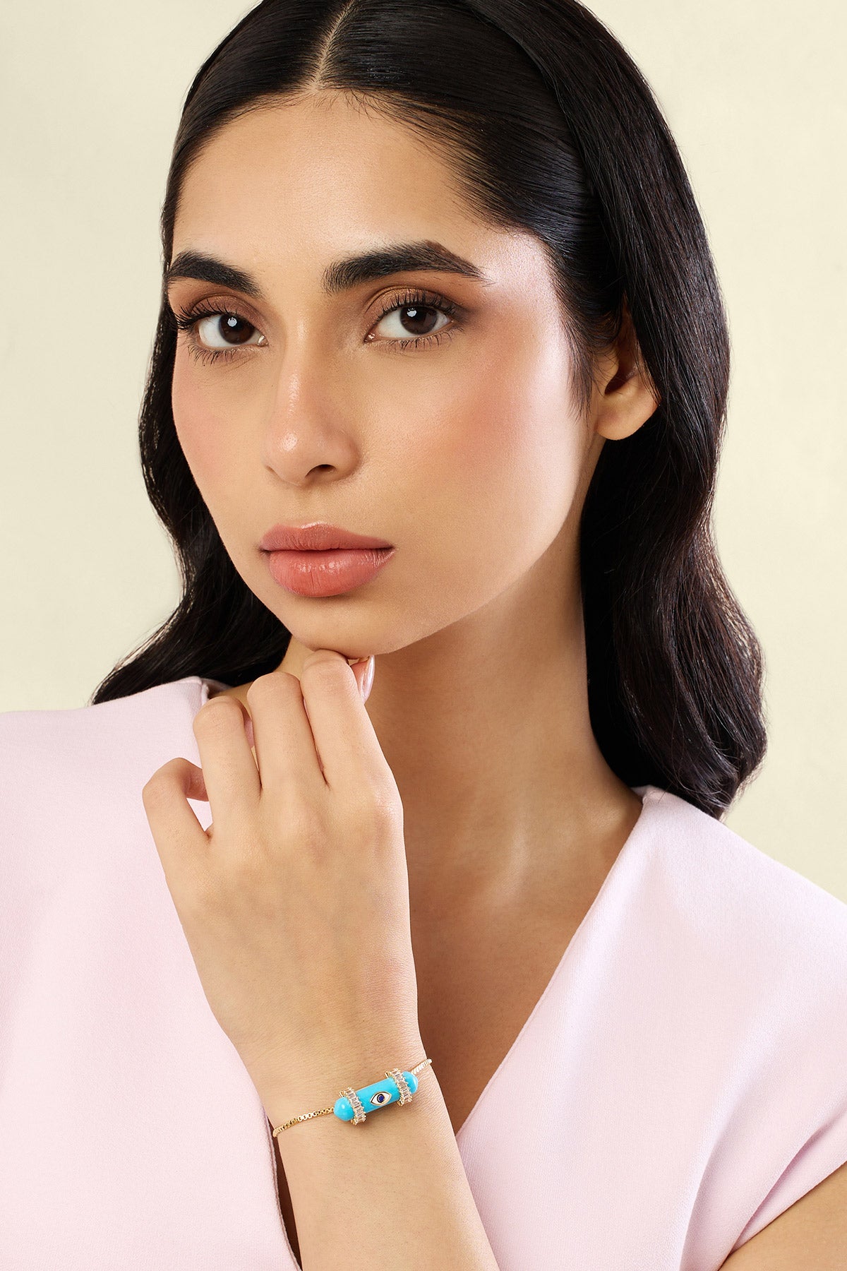 Isharya Skyshield Bracelet In 18kt Gold Plated indian designer wear online shopping melange singapore 