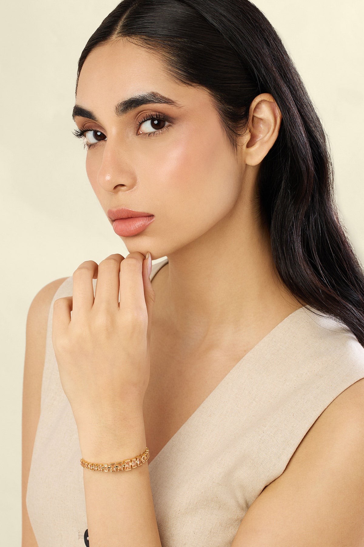 Isharya Solar Flare Cuff In 18kt Gold Plated indian designer wear online shopping melange singapore 