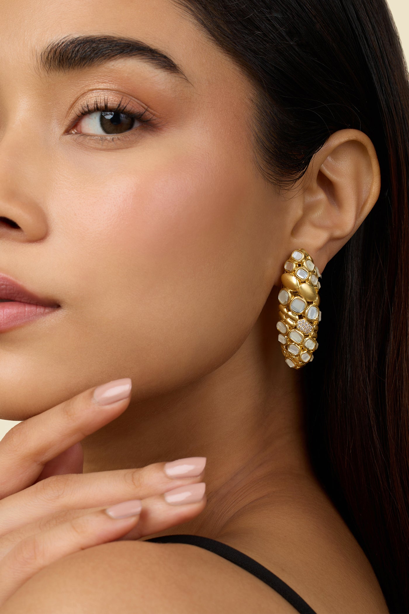 Isharya Statement Celebrations Studs indian designer wear online shopping melange singapore