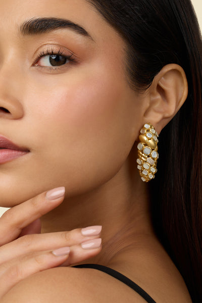 Isharya Statement Celebrations Studs indian designer wear online shopping melange singapore