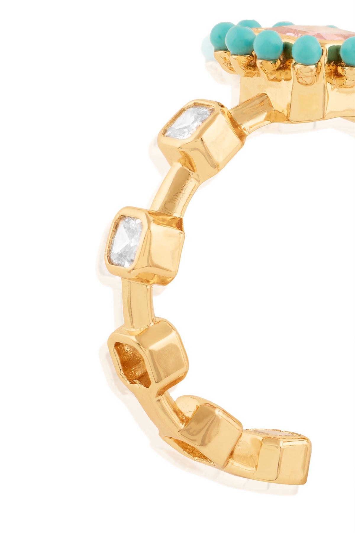 Isharya Summer Candy Earrings In 18Kt Gold Plated indian designer wear online shopping melange singapore 