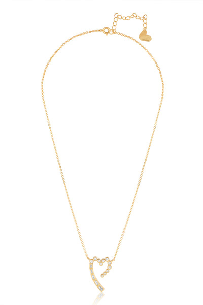 Isharya Summer Sweetheart Necklace In 18Kt Gold Plated indian designer wear online shopping melange singapore 