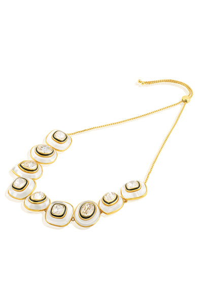 Isharya Tidal Treasures Choker Necklace 18Kt Gold Plated indian designer wear online shopping melange singapore