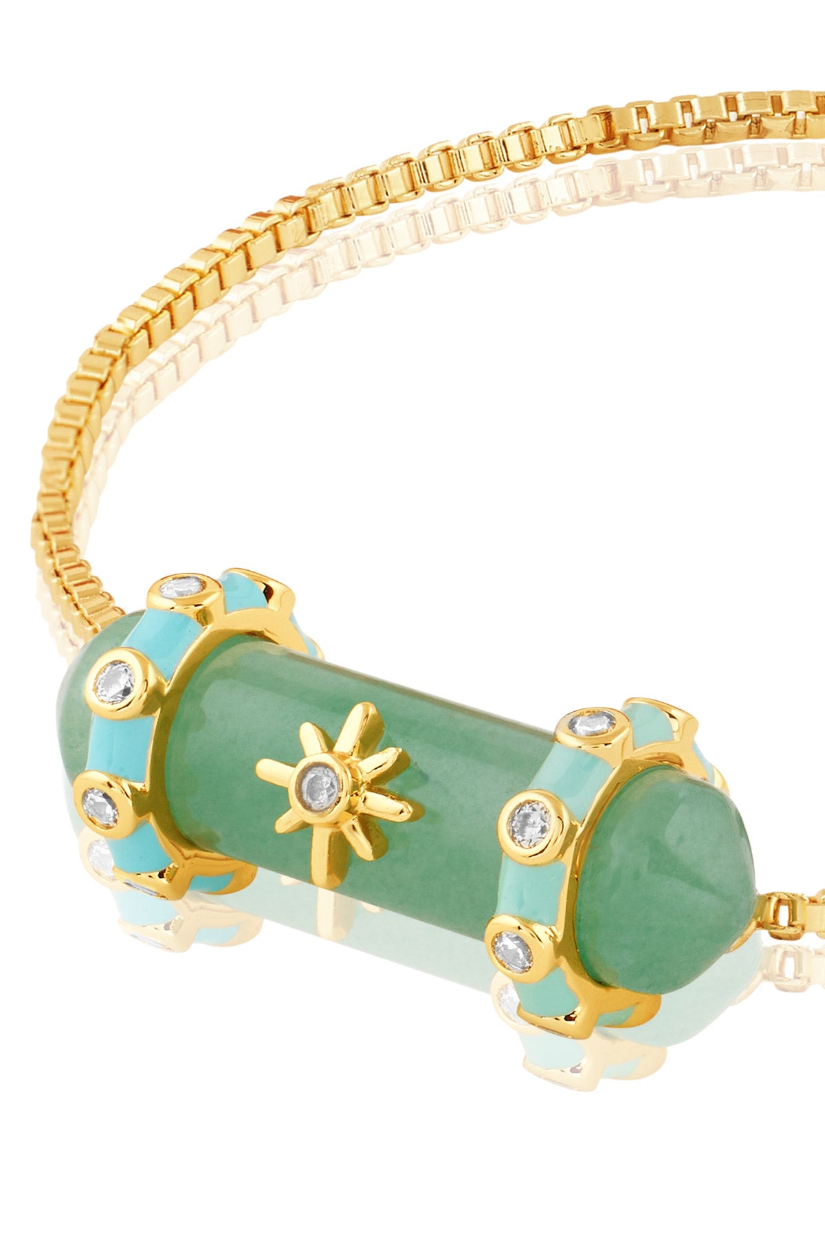 Isharya Verdant Flow Bracelet In 18kt Gold Plated indian designer wear online shopping melange singapore 
