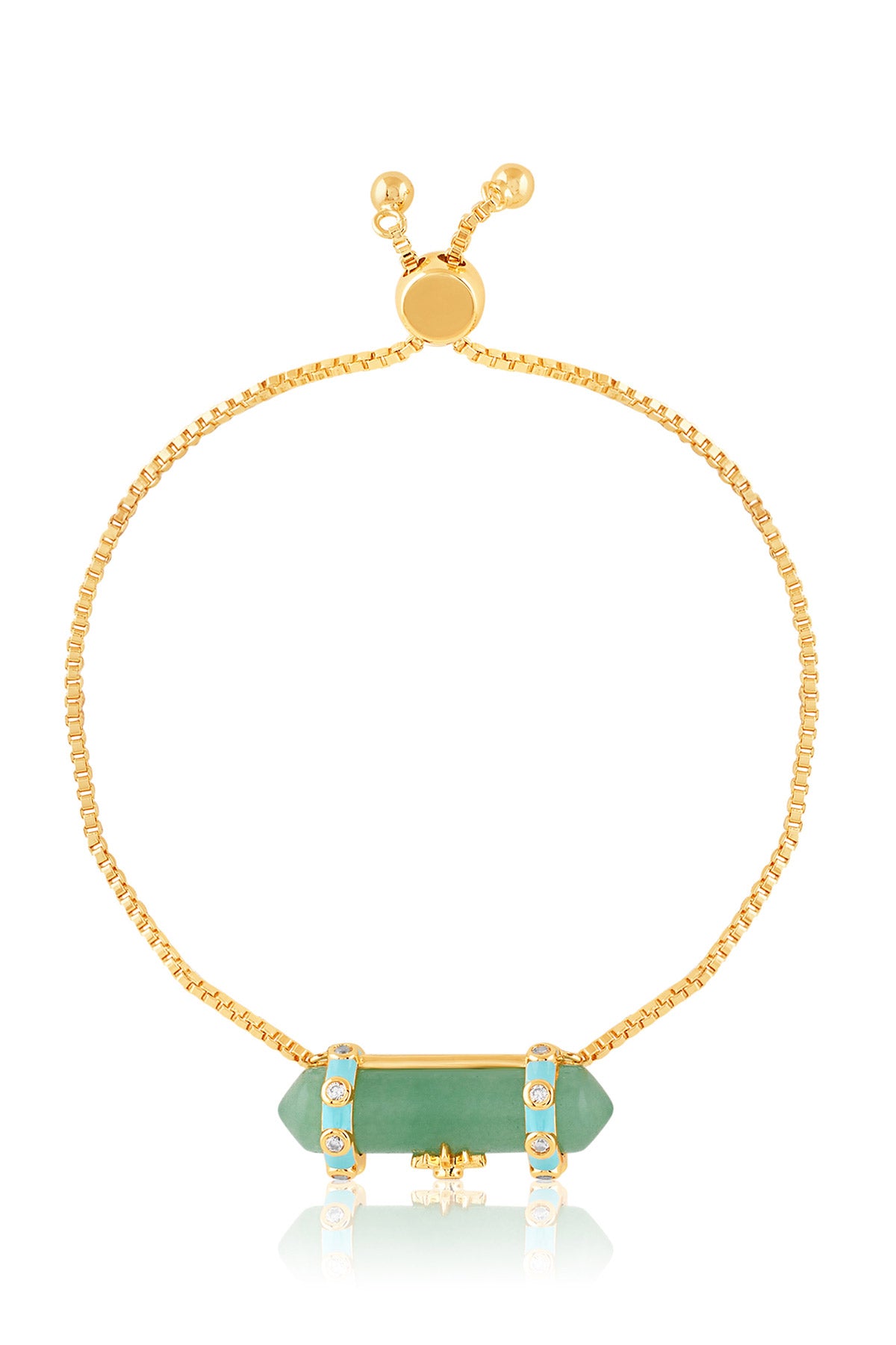 Isharya Verdant Flow Bracelet In 18kt Gold Plated indian designer wear online shopping melange singapore 
