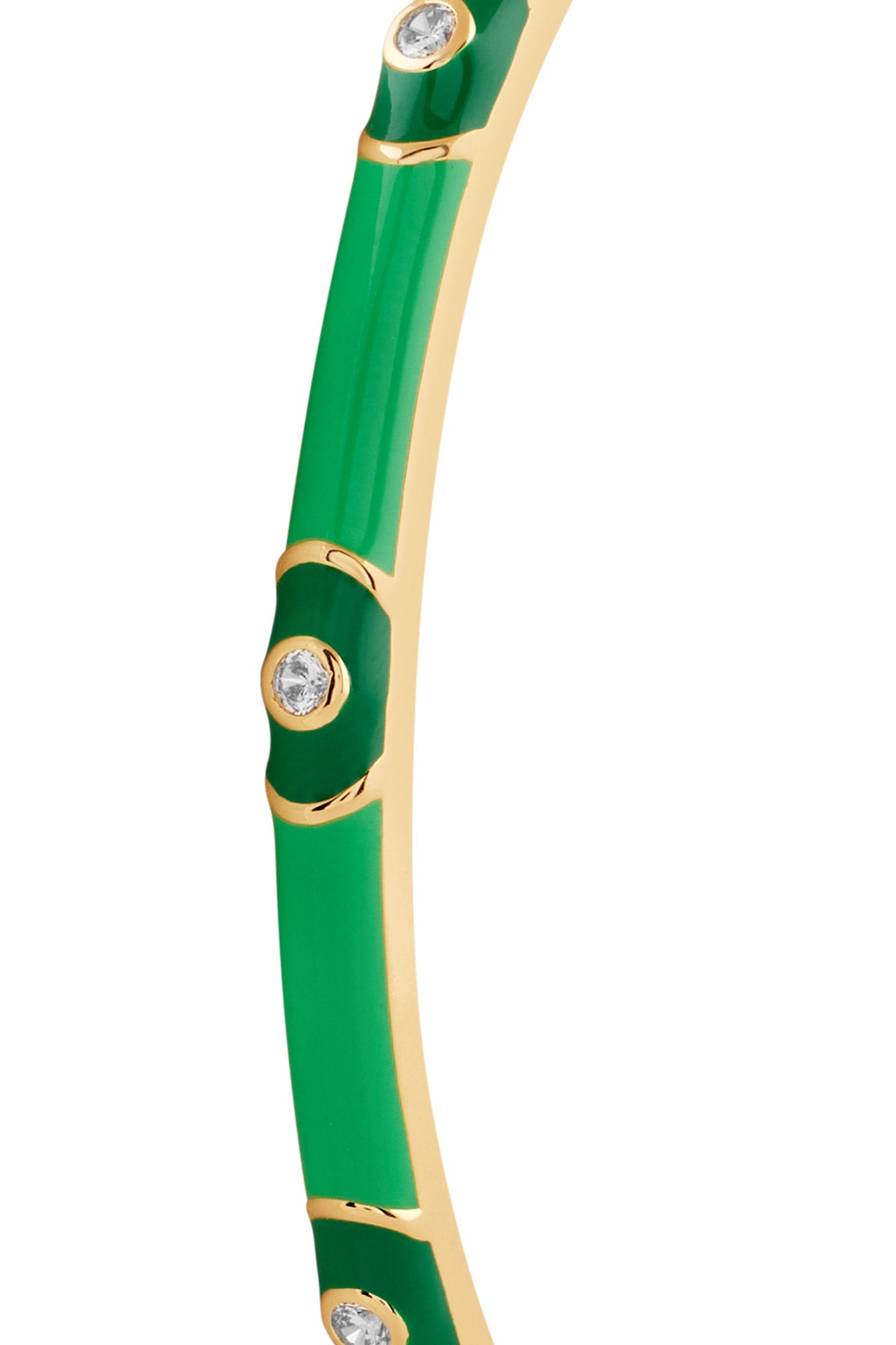 Isharya Verdant Vision Cuff In 18kt Gold Plated indian designer wear online shopping melange singapore 