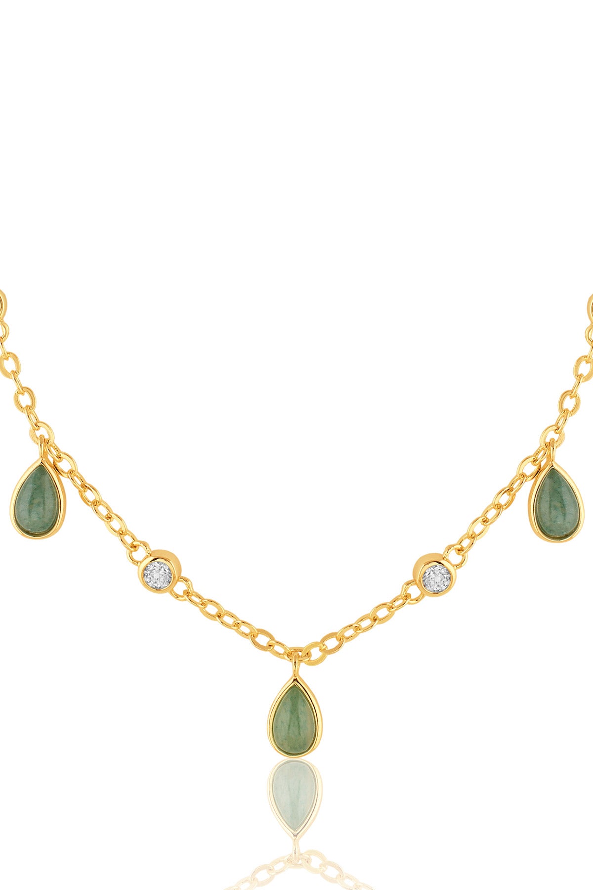 Isharya Verdant Vision Necklace In 18kt Gold Plated indian designer wear online shopping melange singapore 