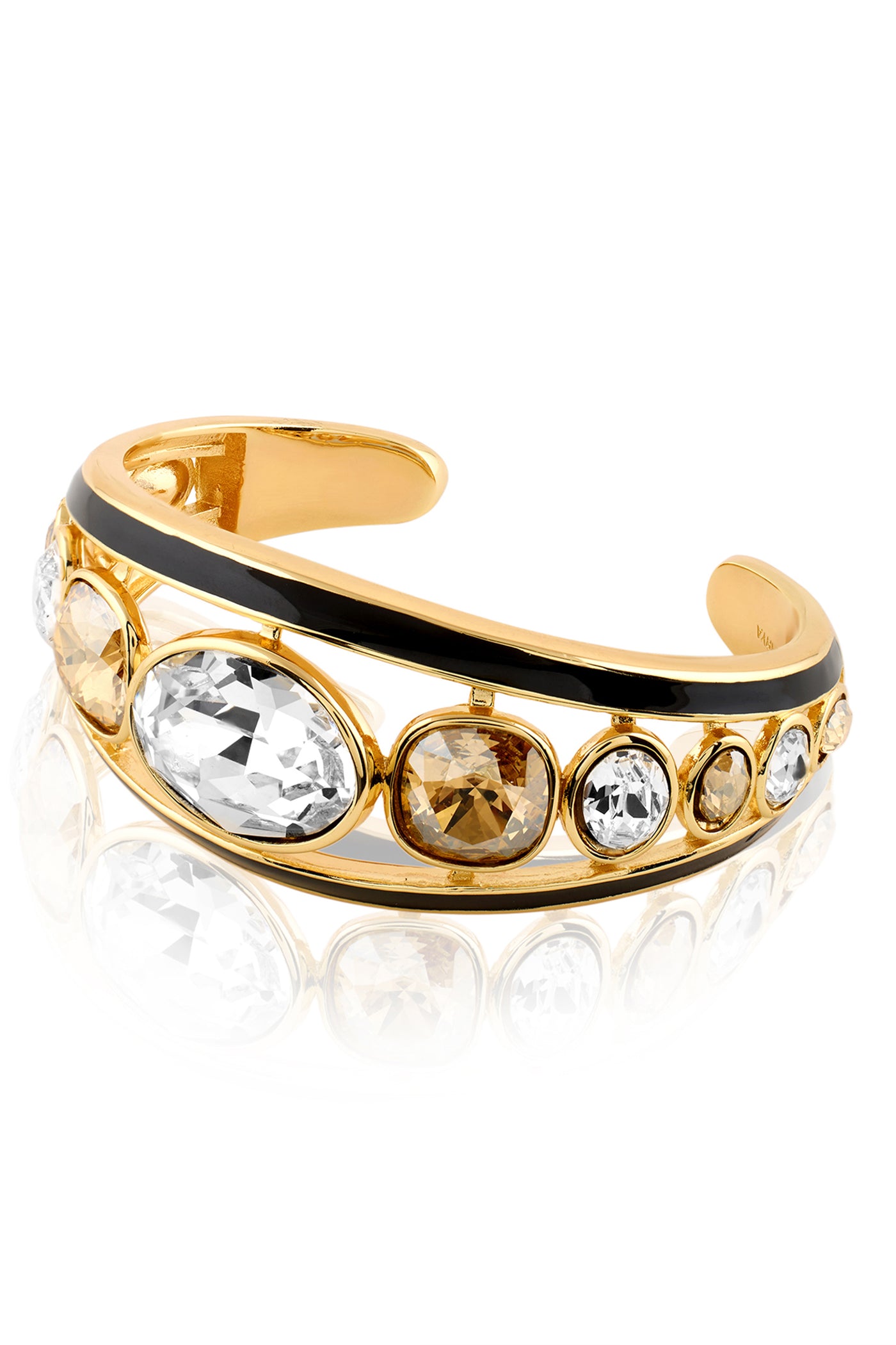 Isharya Water Baby Statement Cuff 18Kt Gold Plated indian designer wear online shopping melange singapore