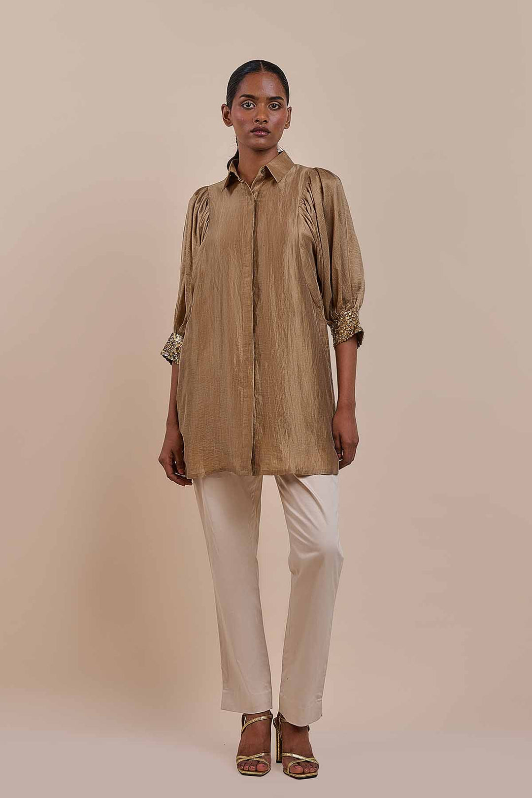 【新品未使用】apolina Bettina Blouse Cashew 3-5 JJV.Kapurthala By JJ Valaya – Melange Singapore