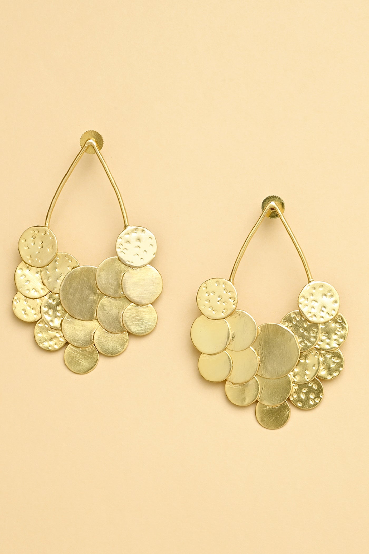 Joules by Radhika Cherry drops  Gold Earrings Jewellery indian designer wear online shopping melange singapore