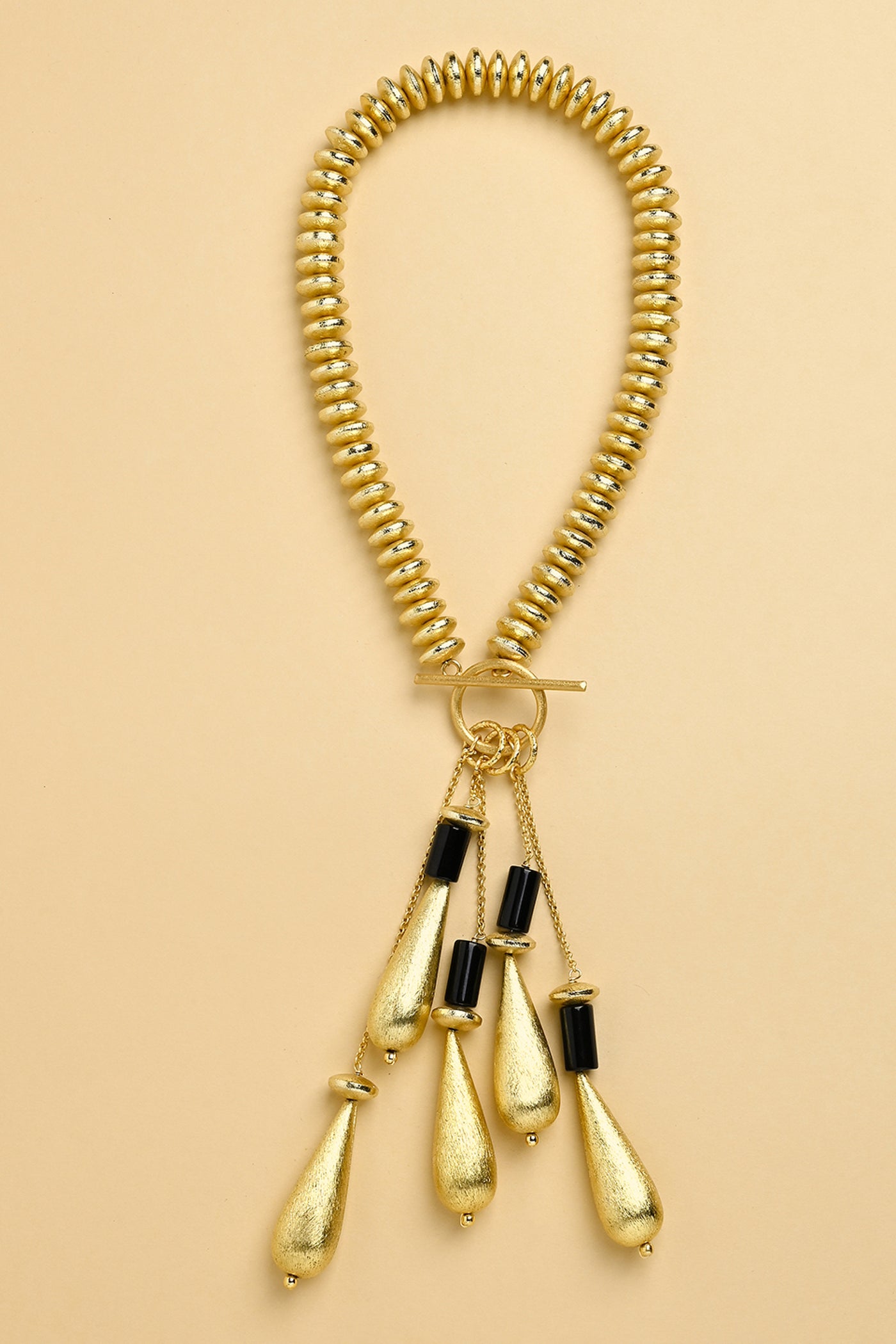Joules by Radhika Drop Shower Toggle Lock Lariat Jewellery indian designer wear online shopping melange singapore